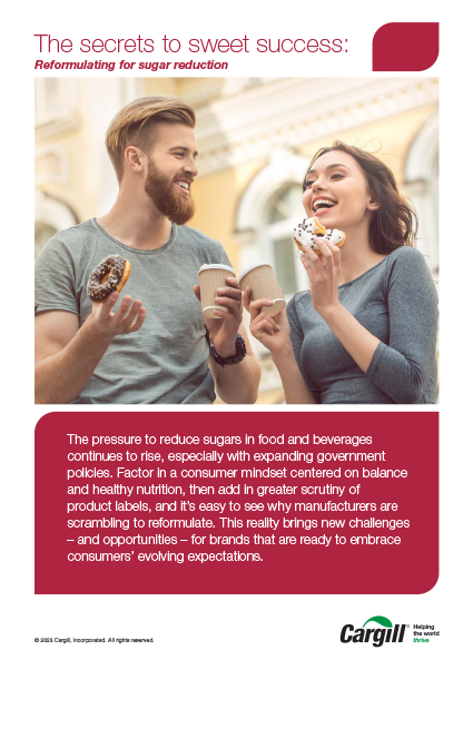 Sugar Reduction - The secrets to sweet success - Insights Report March 2023 Sugar Reduction - The secrets to sweet success - Insights Report March 2023