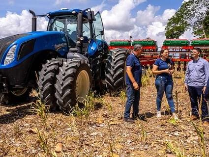 farmers on the field