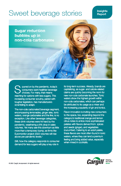 Sweet Beverage Stories - Lemonades - Insights Report August 2021 Sweet Beverage Stories - Lemonades - Insights Report August 2021