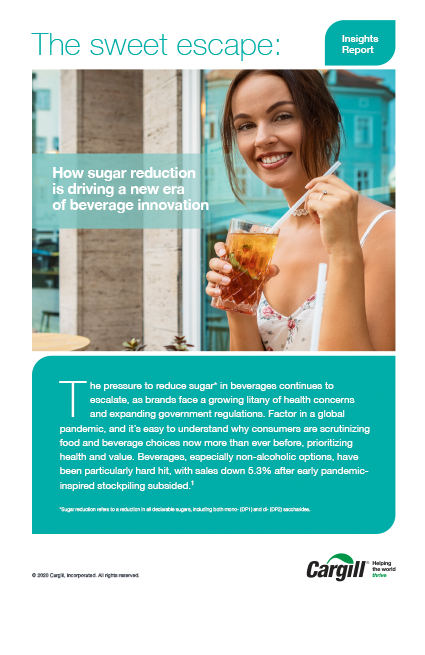 Sugar Reduction Beverages Insights Report September 2020 Sugar Reduction Beverages Insights Report September 2020