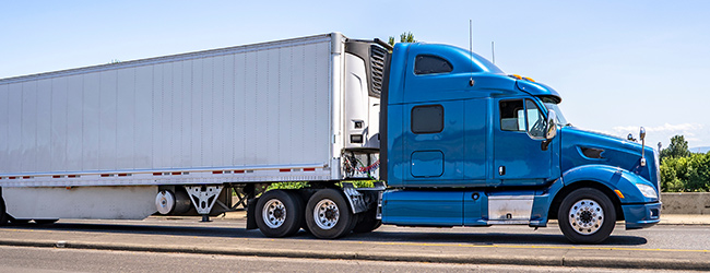 diesel semi-truck
