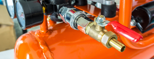 blue air compressor