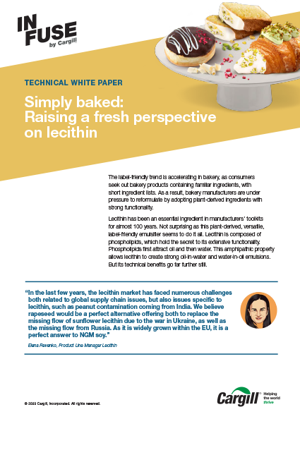 Infuse by Cargill - Simply Baked Technical Whitepaper 2023 Infuse by Cargill - Simply Baked Technical Whitepaper 2023