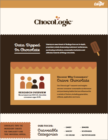 ChocoLogic: Data dipped in chocolate!