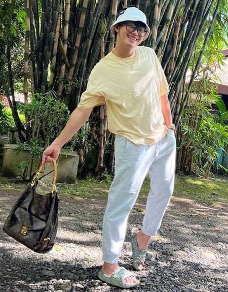 Mark Eugene smiles during a recent trip through the countryside of the Philippines. Mark Eugene smiles during a recent trip through the countryside of the Philippines.