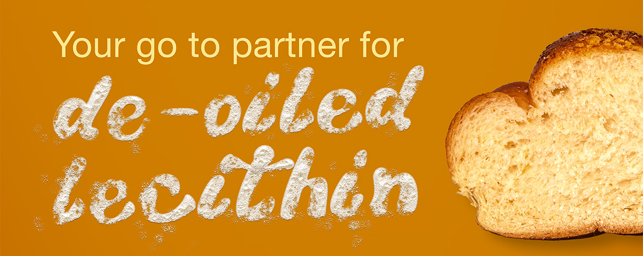 Introducing de-oiled lecithin
