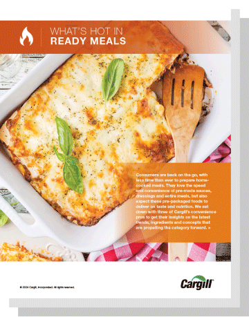 Whats Hot in Ready Meals
