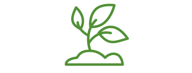 icon of a green plant icon of a green plant
