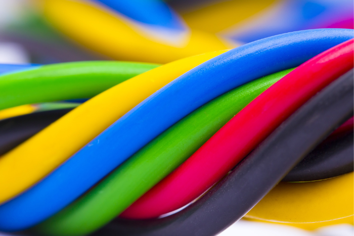 color coated cables