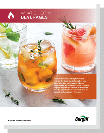 Whats Hot in Beverages