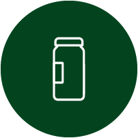 bottle icon- blue