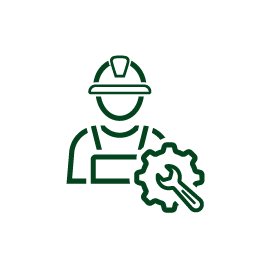 blue man in hard hat icon