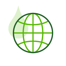 global drop icon