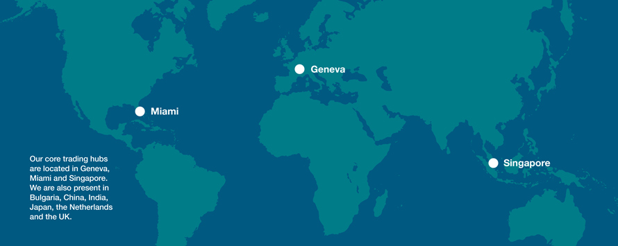 Ocean Transportation offices map