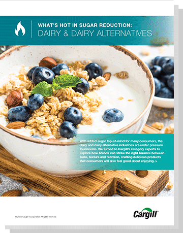 What's Hot in Sugar Reduction Dairy