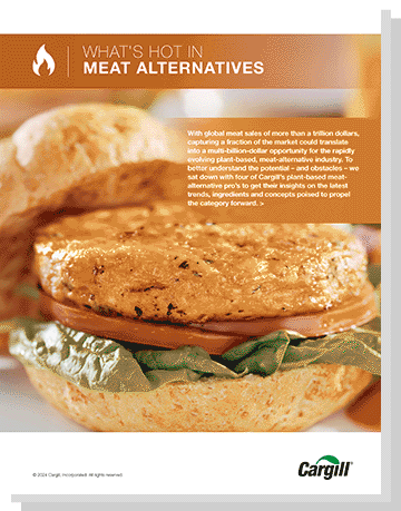 What's Hot in Meat Alternatives