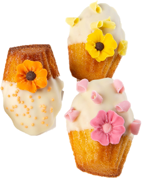 Decorations and Inclusions for Bakery - Sugar, sugar paste and marzipan