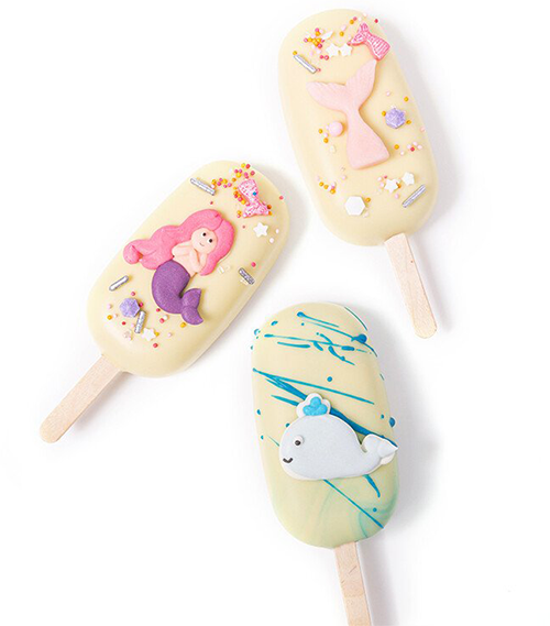 Decorations & Inclusions for Ice Cream - Sugar, sugar paste and marzipan