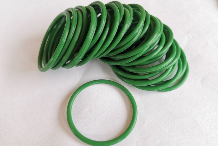 Green rubber o-rings