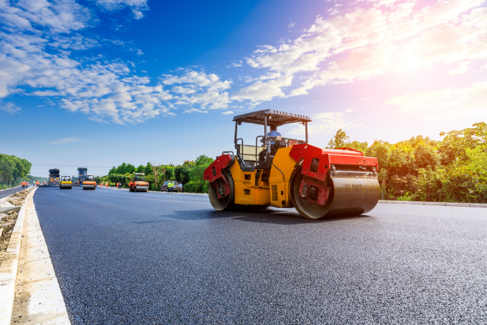 asphalt roller new asphalt