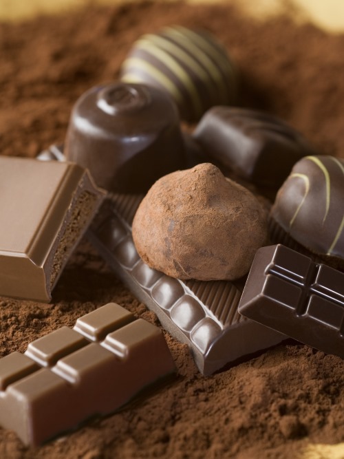 A selection of chocolates