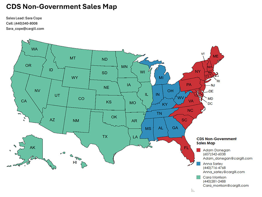 Road Safety Government Sales Map 2025