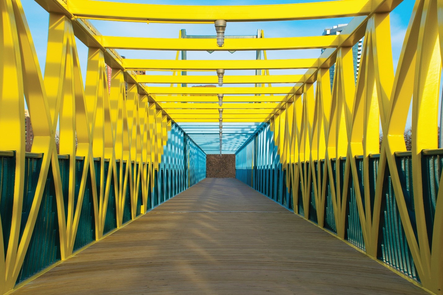 yellow bridge