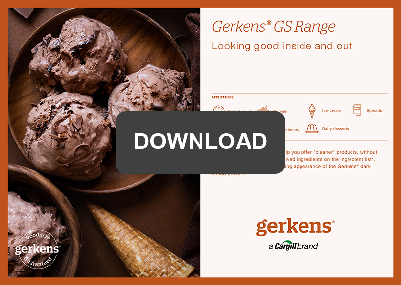 Dairy desserts - Gerkens GS Range leaflet