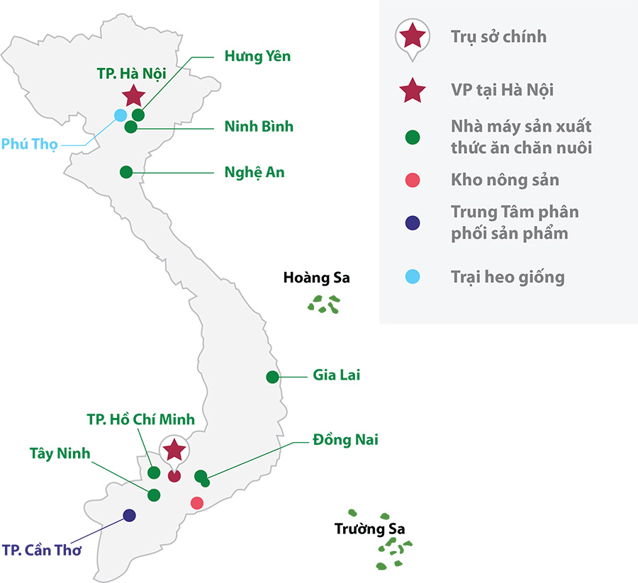 Vietnam map VN