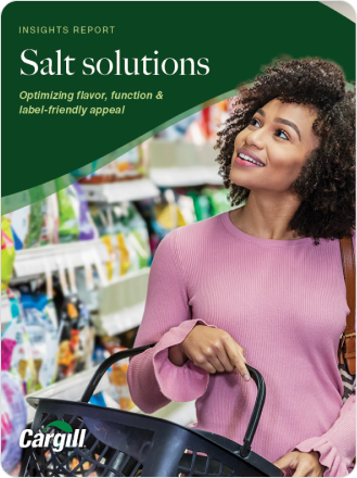 Salt Solutions: Optimizing flavor, function & label-friendly appeal