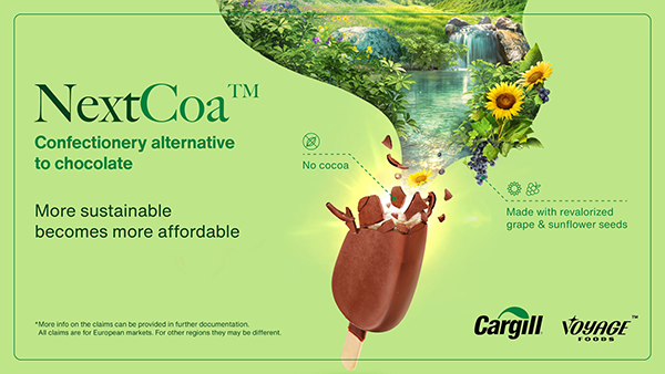 Ice cream capabilities: Broad solutions portfolio - NextCoa™ confectionery alternative to chocolate
