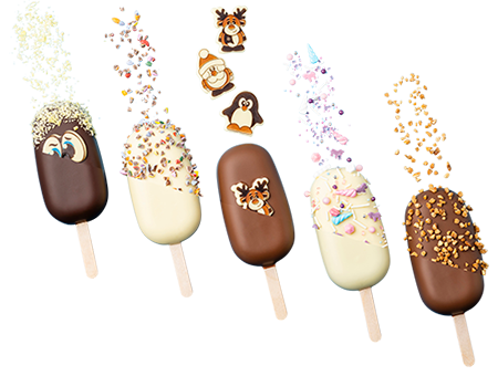 Ice cream capabilities: Broad solutions portfolio - Decorations & Inclusions