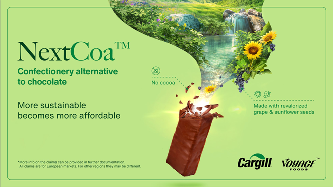 Snacks & cereals capabilities: Broad solutions portfolio - NextCoa™ confectionery alternative to chocolate