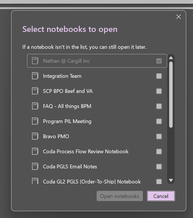 One Note Screenshot 1
