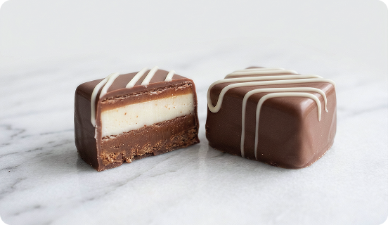 Lemon cookie butter truffle