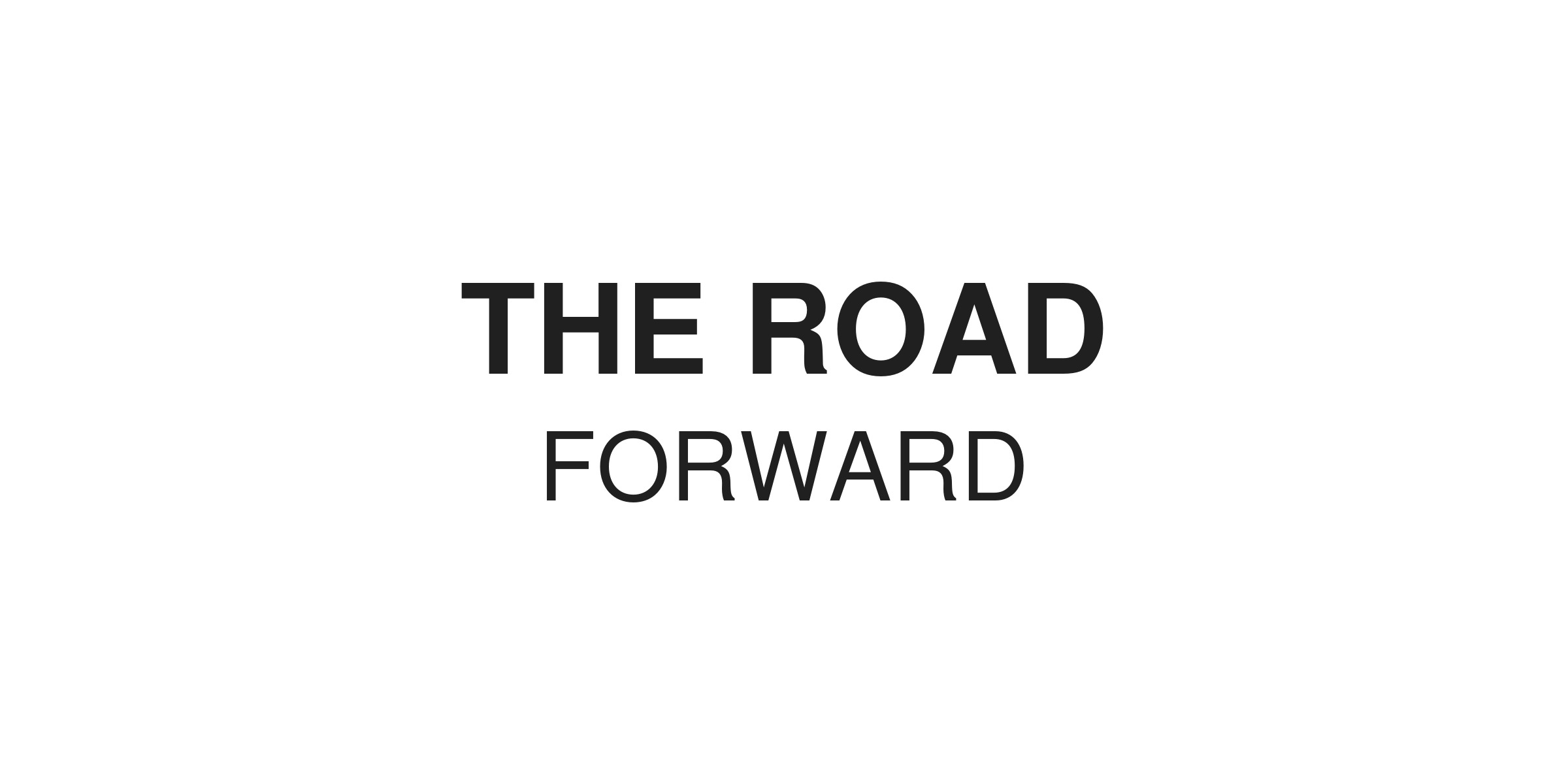the Road Forward logo