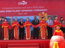 Binh Dinh Plant opening ceremony. Cargill animal feed mill plant. Vietnam.