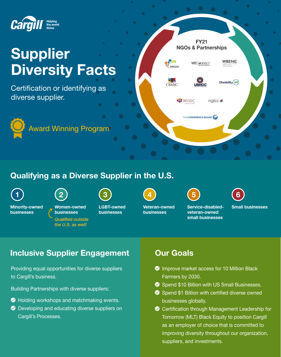 Supplier Diversity- Infographic